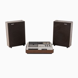 Enregistreur à Cassette TC-144 CS de Sony, 1970s