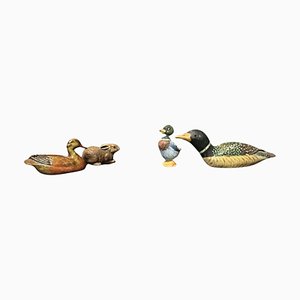 Small Vintage Animal Figurines, 1950s, Set of 4