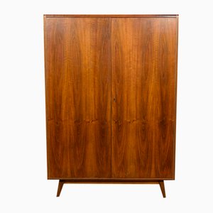 Kleiderschrank aus Eschenholz & Nussholz von Bohumil Landsman für Jitona, 1960er
