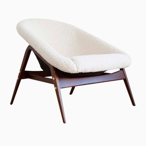 Sillón Columbus atribuido a Hartmut Lohmeyer para Ljungs Industrier Ab, años 50