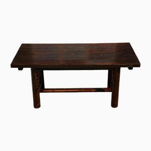 Dining Room Table in Pine and Oak by Georges Robert, 1960s