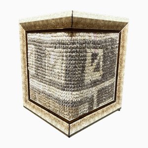 Ninety Degree Angle Framed Rug, 1980s