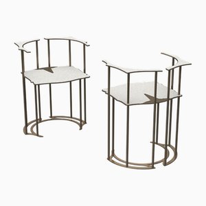 Corky Chairs by William Mulas, Set of 4