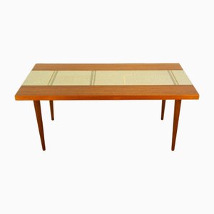 Couchtisch aus Teak mit Mosaik, 1960er