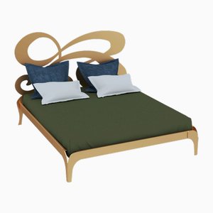 Mary Headboard and Bed Frame by William Mulas