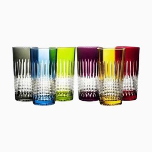 New 350 ml Glasses by Huta Julia, Set of 6