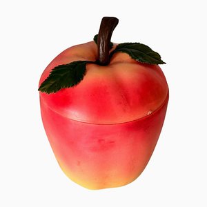 Französischer Vintage Eiskübel in Obstform aus Kunststoff, 1970