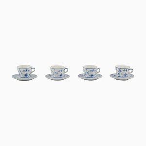 Coffee Cups with Saucers from Royal Copenhagen, 1960s, Set of 8