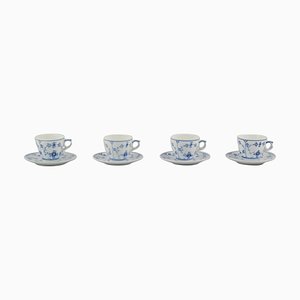 Coffee Cups with Saucers from Royal Copenhagen, 1960s, Set of 8