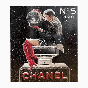 Double-Sided Advertising Sign from Chanel