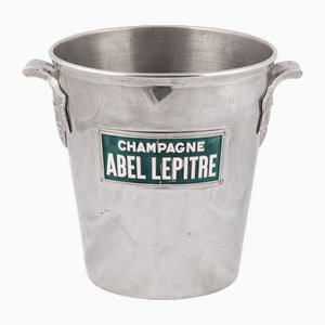 Vintage French Silver Plated Abel Lepitre Champagne Cooler, 1930
