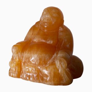 Budai Buddha in Orange Jade, 1900