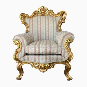 Grand Fauteuil Style Baroque