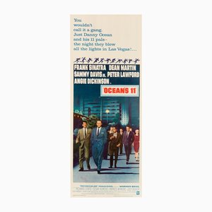 Oceans 11 Original Vintage U.S. Insert Movie Poster, 1960s