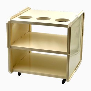 Modularer Barwagen von Franco Cattelan für Xilema, Italien, 1960er