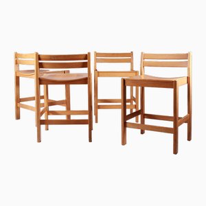 Tabourets Vintage, Italie, 1960, Set de 4