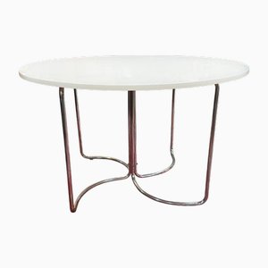 Bauhaus Chrome Dining Table from Sab, 1930s