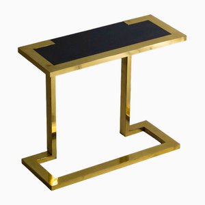 Konsole aus Bronze & Blauem Granit, Nucci Valsecchi zugeschrieben, Italien, 1970er