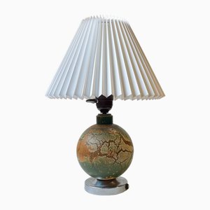 French Craquelé Table Lamp in the style of Jean Besnard, 1920s