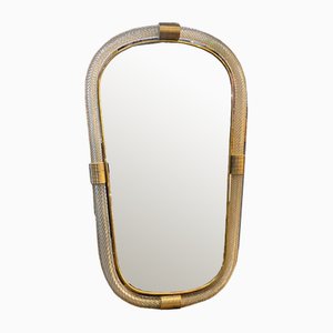 Venetian Torgiglione Murano Glass Wall Mirror by Simoeng