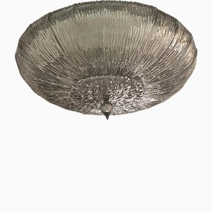 Lampada ad incasso in vetro di Murano tigrato fumé di Simoeng