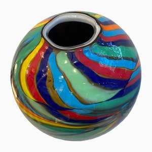 Italian Artistic Murano Style Glass Vase by Simoeng