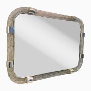 Italian Glass Wall Mirror by Simoeng