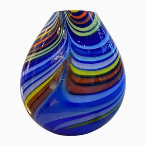 Italian Artistic Murano Glass Vase by Simoeng