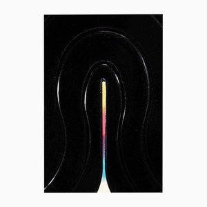 Shu Takahashi, Composition, Embossing and Screen Print, 1973
