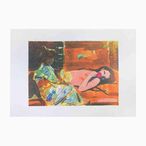 Giuseppe Tampieri, Siesta, Screen Print, 1988