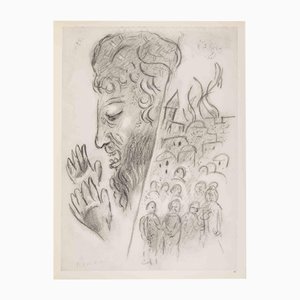Marc Chagall, The Prophet, Photogravure, 1960