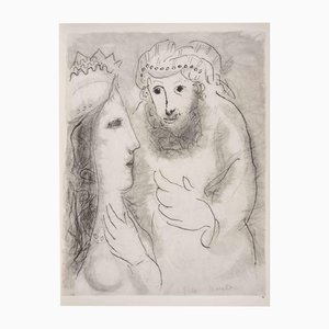 Marc Chagall, The Prophet, Photogravure, 1960