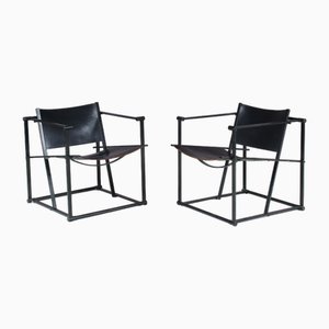 Chaises Kubus par Radboud Van Beekum pour Pastoe, Pays-Bas, 1980s, Set de 2