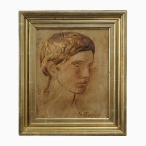 Joakim Skovgaard, Study for the Work on Viborg Cathedral, 1890, Oil on Canvas