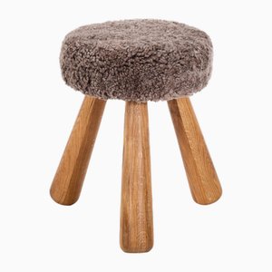 Tabouret Ancien par Ingvar Hildingsson, Suède, 1890s