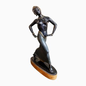 Art Deco Dancer by Fritz Paul Zimmer, Germany, 1920s