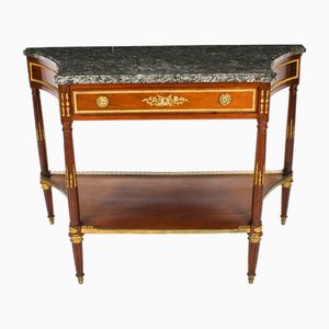 Antique French Louis Revival Console Side Table, 19th Century