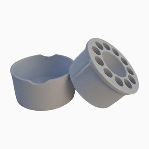 Posaceneri da tavolo nr. 5 di Anna Castelli Ferrieri per Castelli, 1979, set di 5