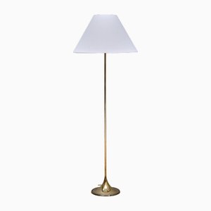 G-025 Floor Lamp in Brass by Svensson & Yngve Sandstrom for Bergboms, 1960s