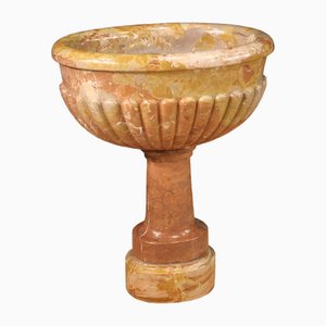 Antique Verona Red Marble Tub, 1880