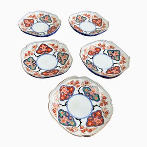 Kozara Plates by Shobido Honten for Arita, 1950s, Set of 5