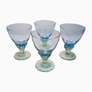 Italian Model Bahia Ice Cream Sundae Bowls, 1980s, Set of 4