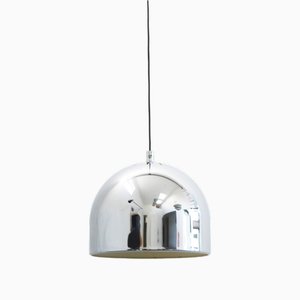 Lampada a sospensione cromata di Staff, anni '70