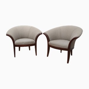 Poltrone Haworth vintage, set di 2