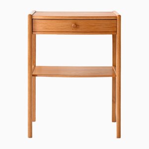 Vintage Oak Bedside Table, 1960s