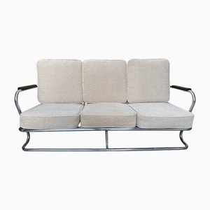 Modernist Chrome Sofa