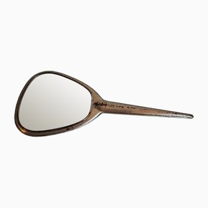 Miroir Vintage Art Déco en Plaqué, 1920s