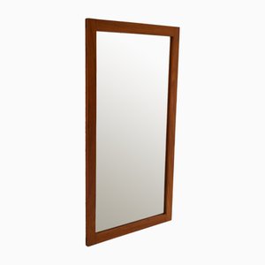 Vintage Danish Teak Mirror, 1960s