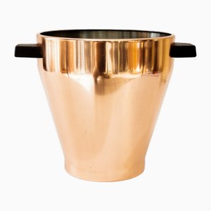 Seau à Champagne en Cuivre, Suisse, 1920s