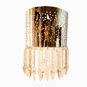 Wall Light with Crystals